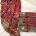 Tudung panas Jacquard Wool Square Head Man&#39;s Scarf